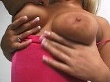Cute girl with real tits